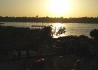 Kom Ombo Tempel 20  alles wartet auf den Sonnenuntergang